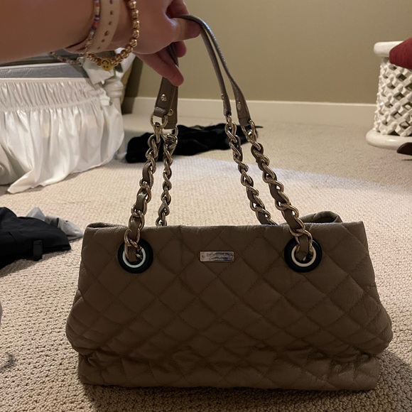 Kate Spade quilted pebbled patent leather tote - Picture 9 of 9